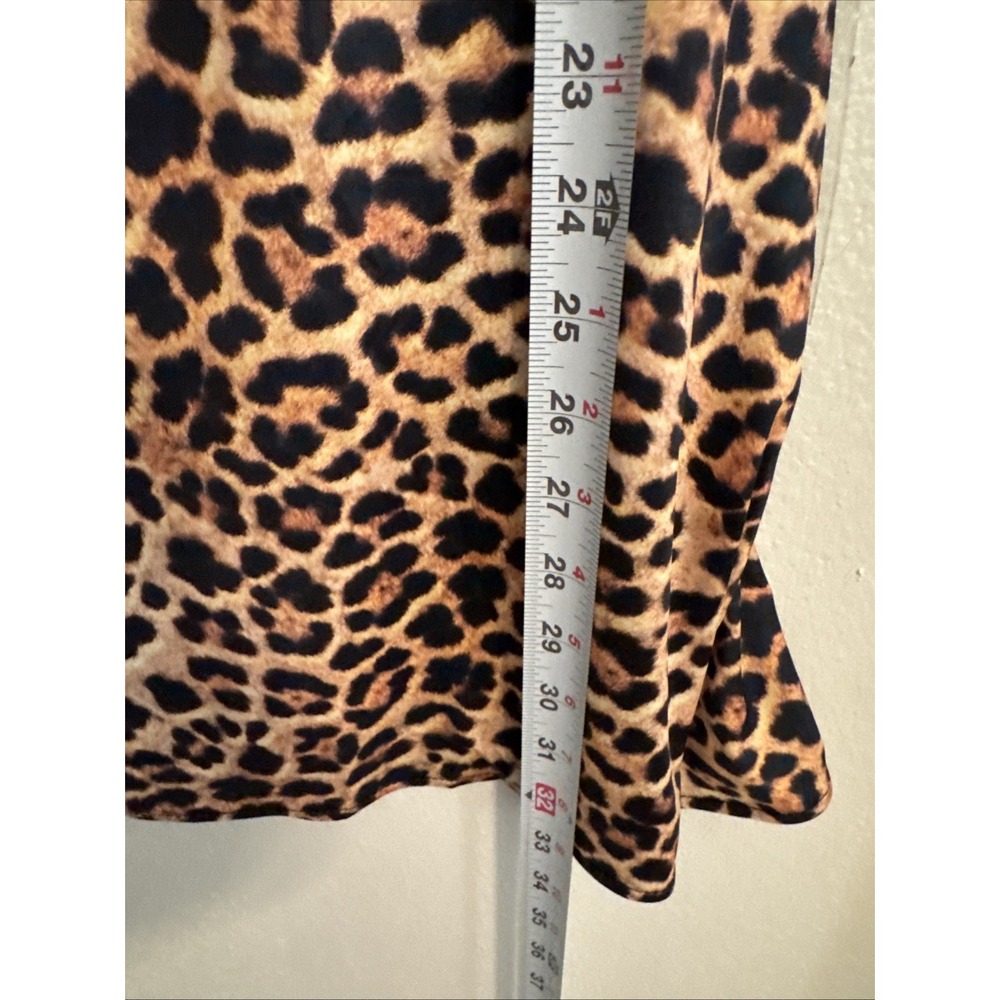 Nasty gal leopard print mini dress size 6 Animal Day Night Club Girls Night NWT - Picture 9 of 10